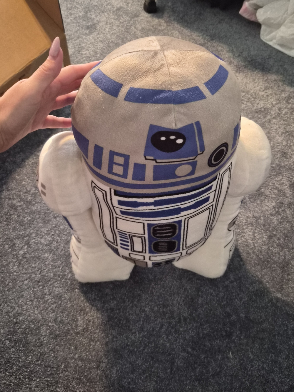 Star Wars R2-D2 Plush in White and Blue